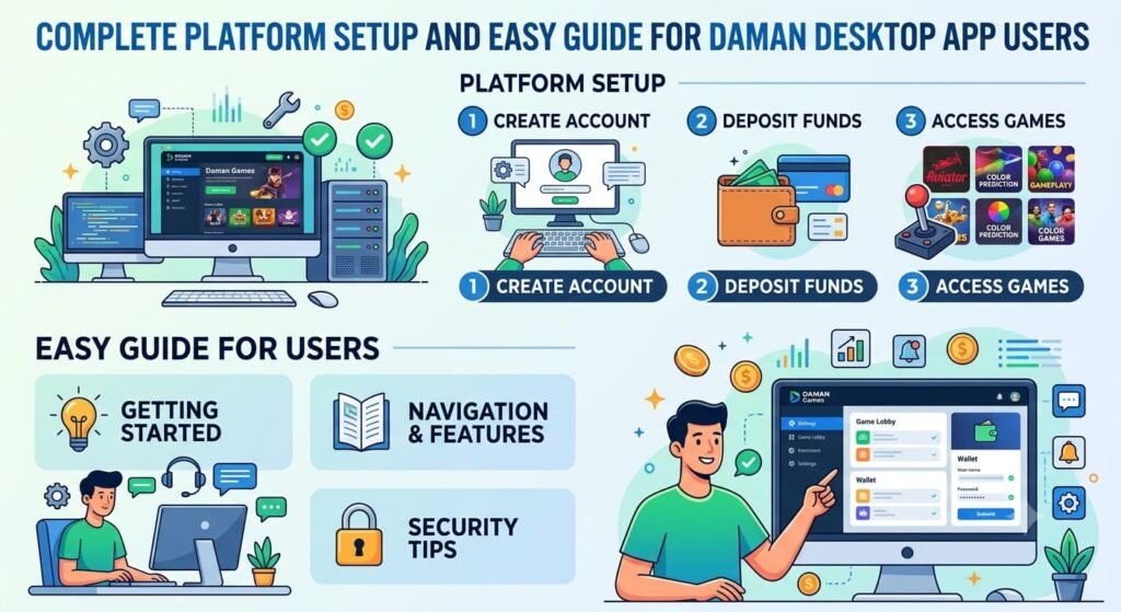 Complete Platform Setup And Easy Guide For Daman Desktop App Users